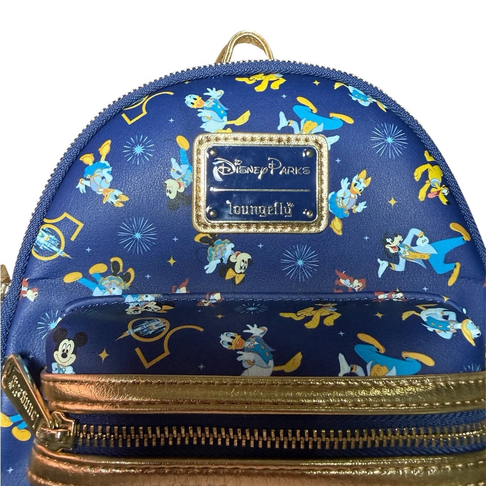 Disney World 50th Anniversary Loungefly EARidescent Celebration Backpack EXC - Picture 2 of 9